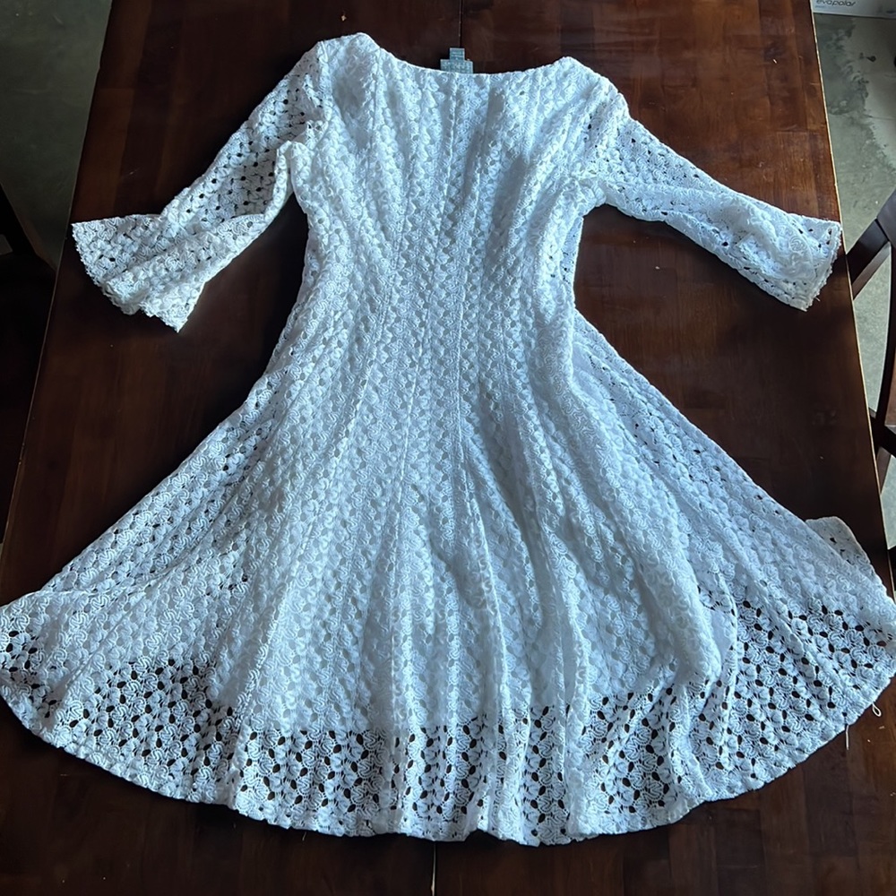 Rabbit Rabbit Rabbit white midi dress - Picture 2 of 2